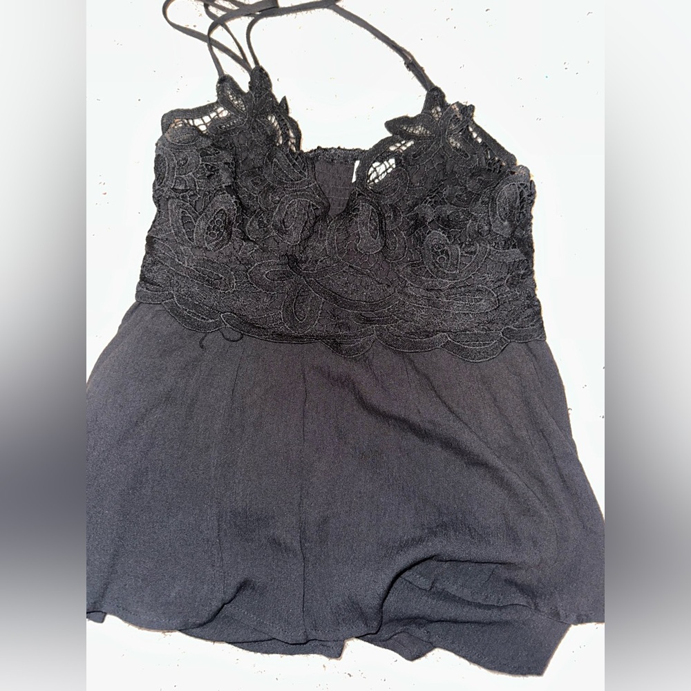 Lace tank top